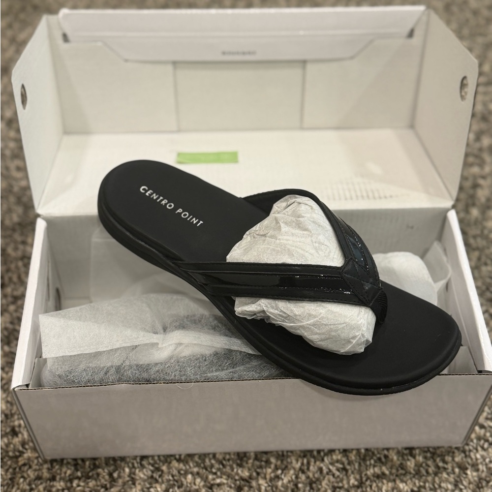 Black Women's Centro Point Sandals